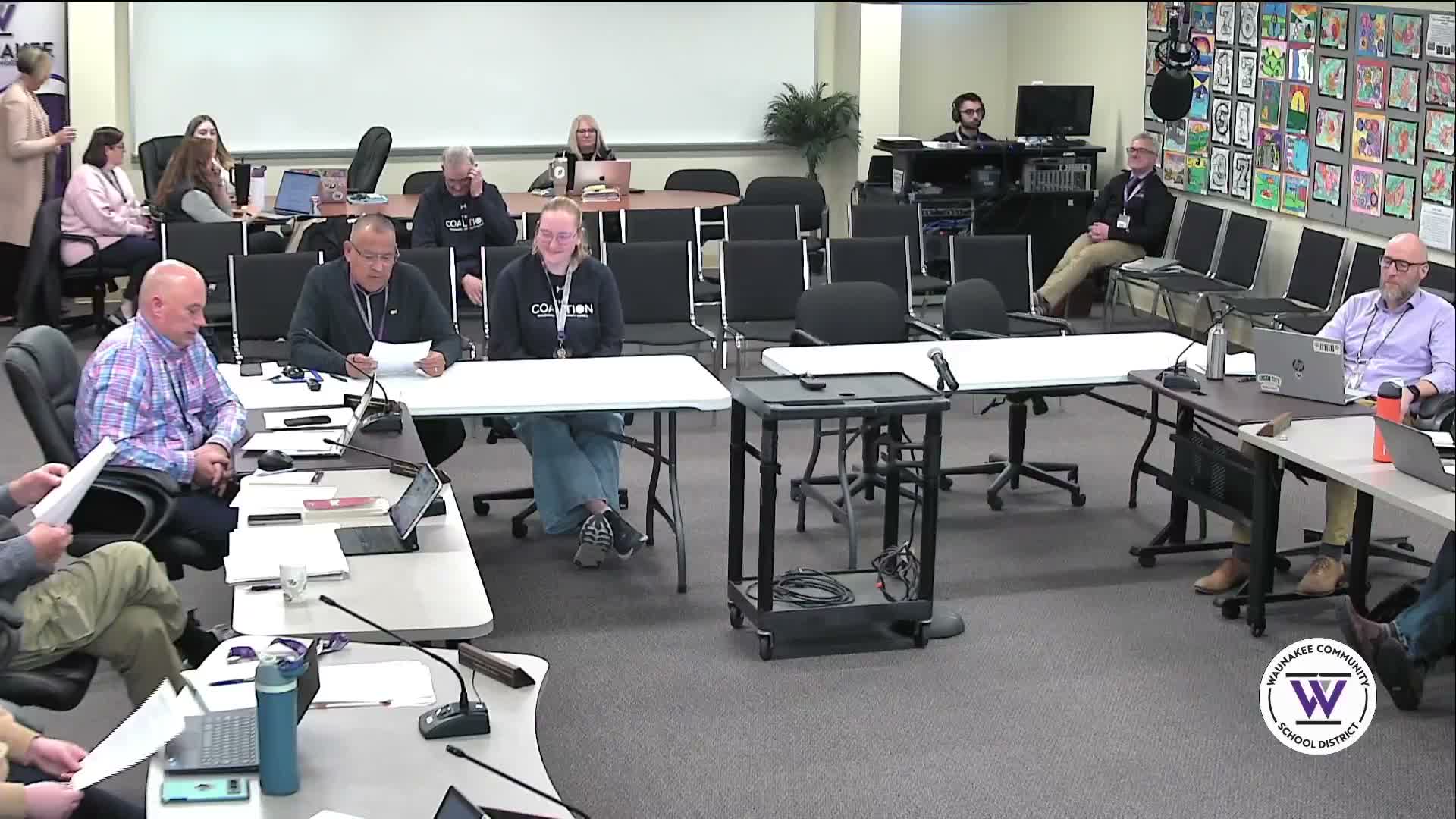 Waunakee board approves one‑month $7,000 bridge to local prevention coalition as federal grant remains delayed