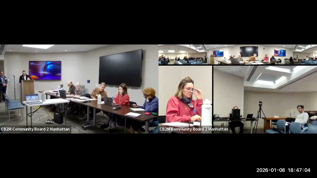 Neighbors win stipulations as Community Board 2 weighs sidewalk/roadway dining and restaurant licenses for Hudson Street and West 10th applications