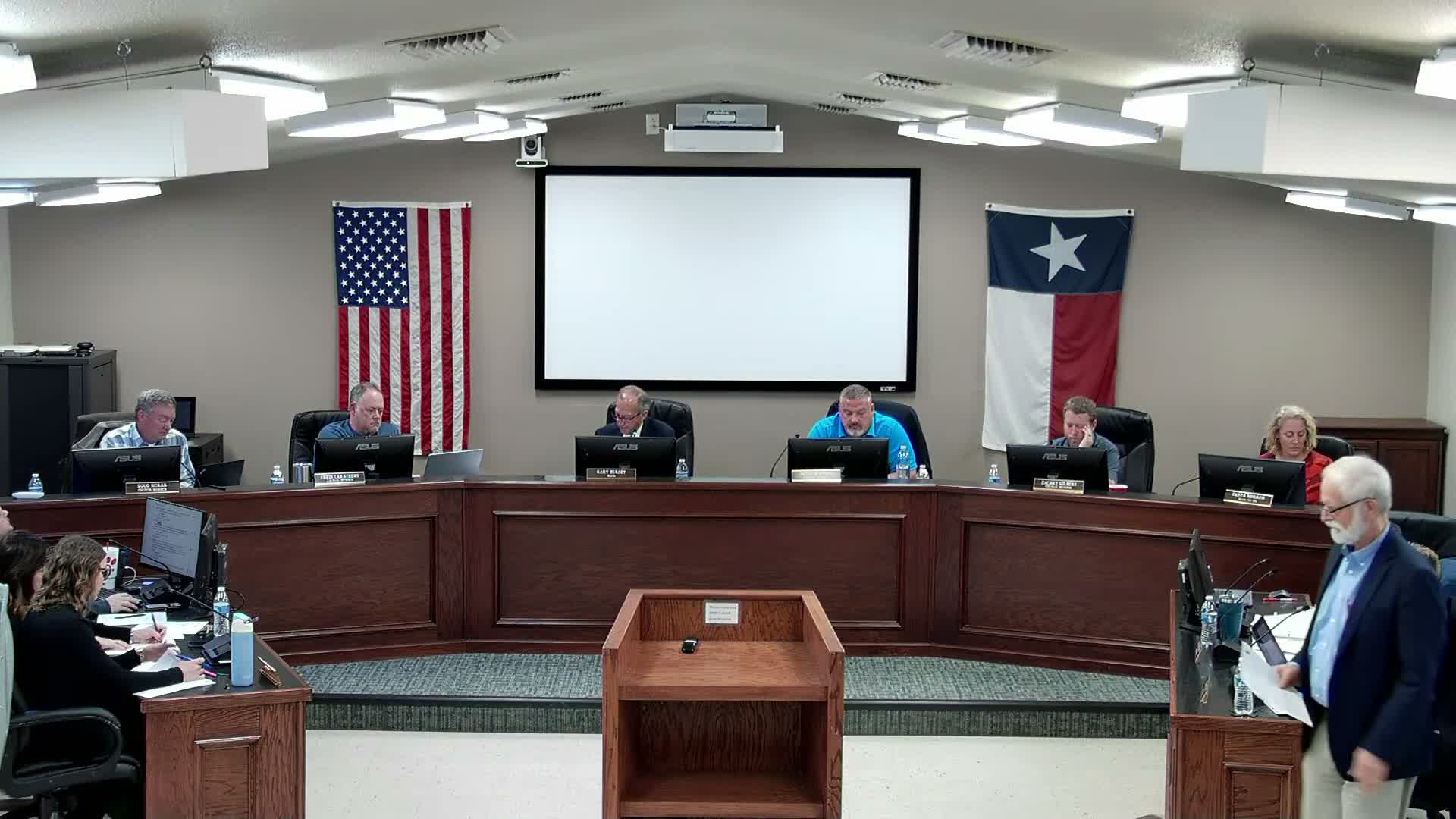 Haslet council approves site plan, developer agreements, drainage contract and a compensation study