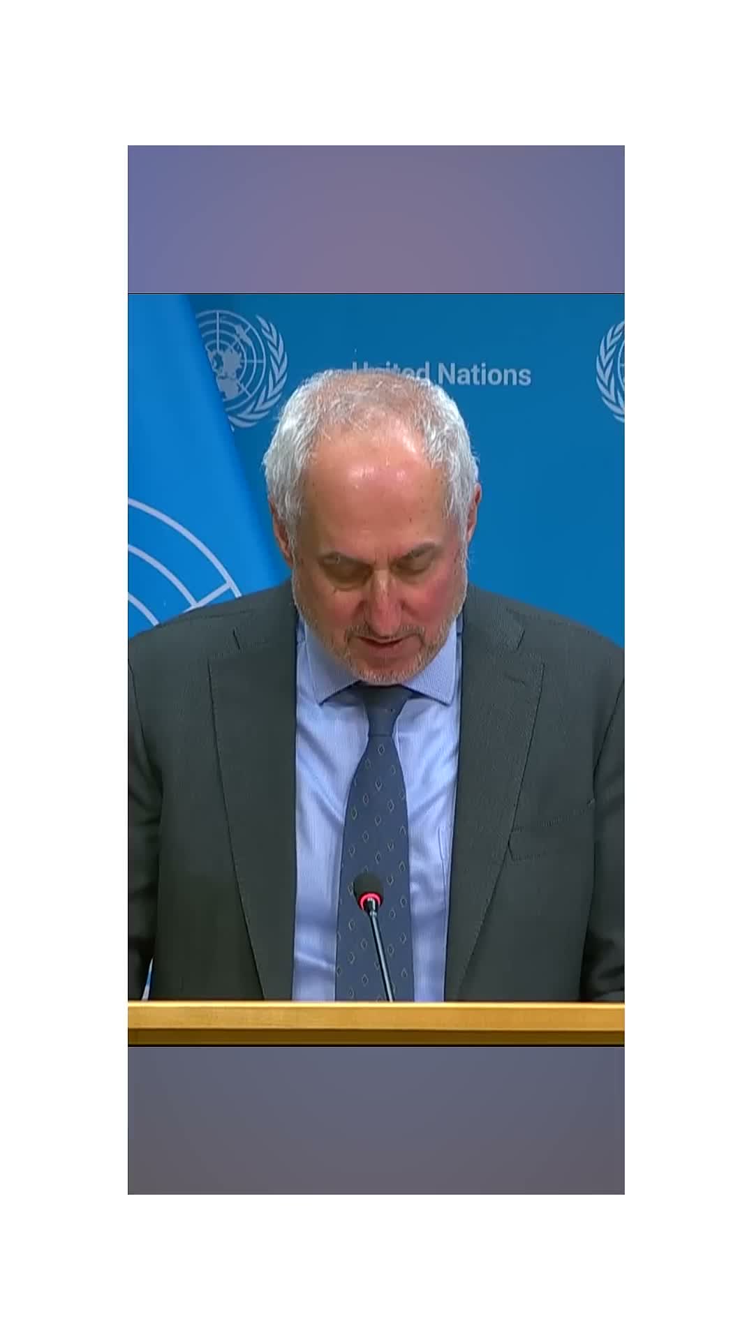 Secretary general condemns "excessive use of force" against protesters in Iran, urges restored communications