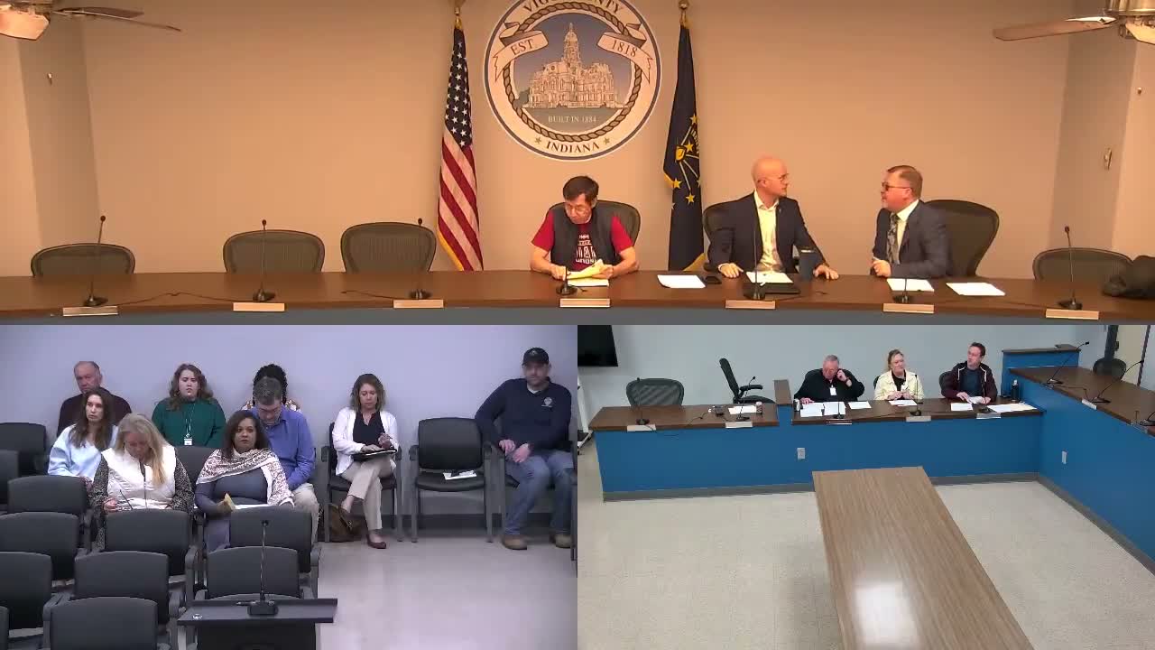 Vigo County commissioners approve claim docket, appointments and contracts; multiple routine measures passed by voice vote