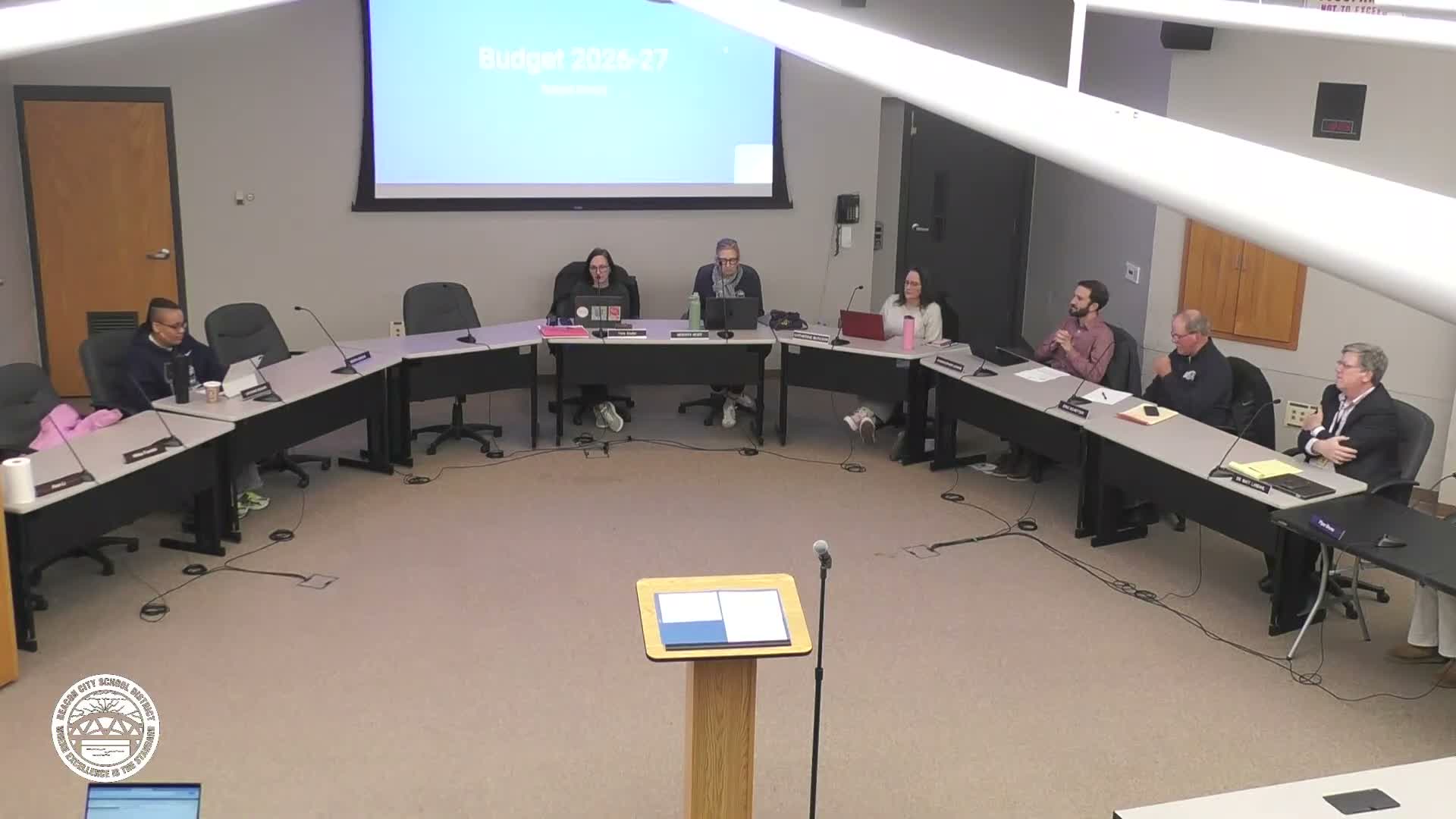 District projects roughly 3.6% levy cap and warns of rising health and pension costs