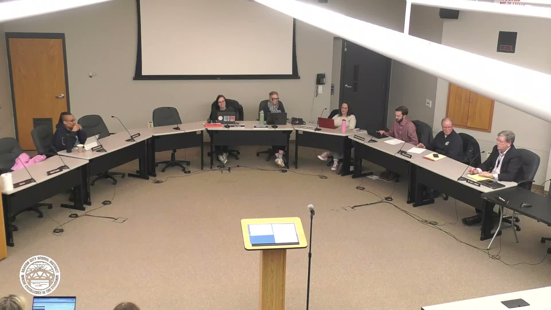 Two district electric buses in service; board to review ballot proposition for expanded transportation infrastructure