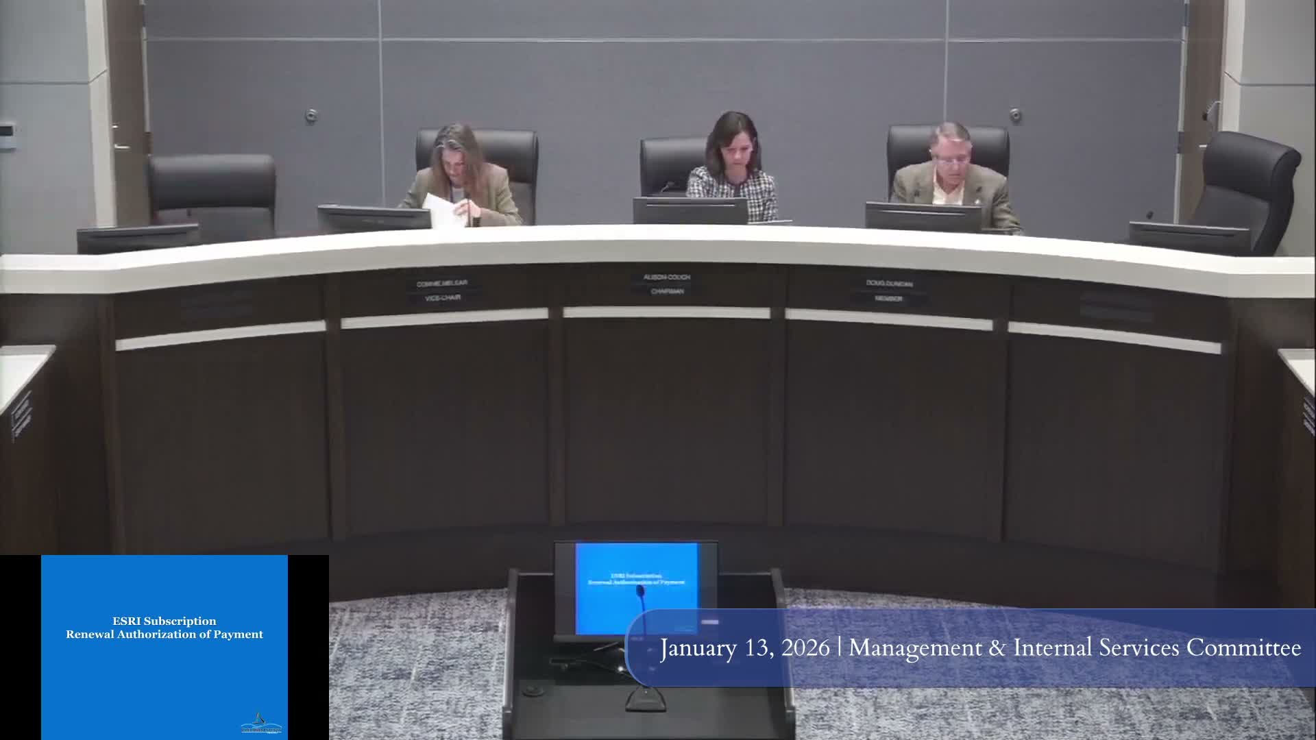 Columbia County authorizes $170,000 Esri GIS subscription renewal