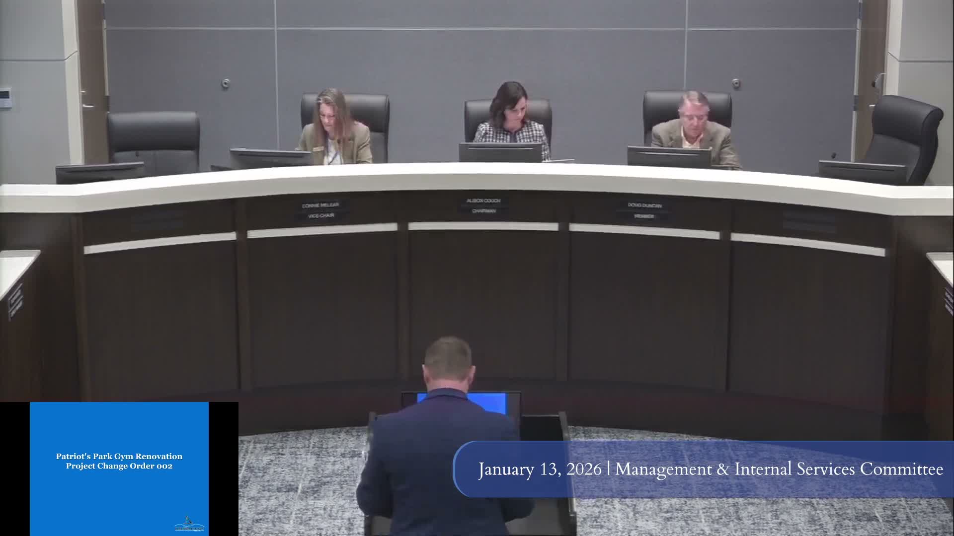 Columbia County committees approve multiple maintenance and renovation contracts, with debate over reusing Hazmat shed slab