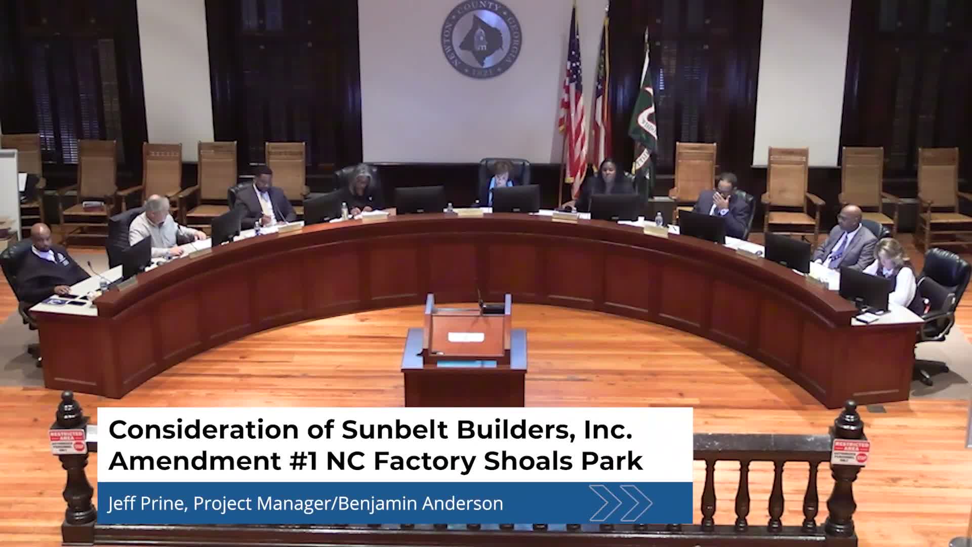 Board approves $1.5035 million amendment for Factory Shoals Park construction