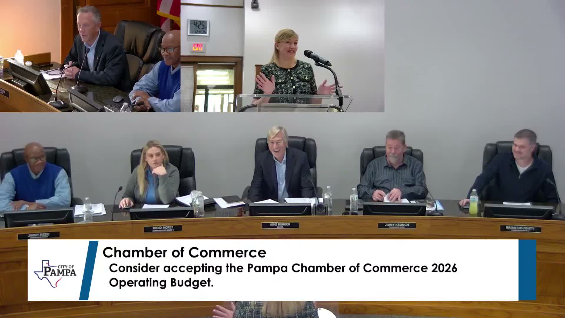 City staff reports steady finances; Chamber shifts tourism funds toward murals and website, commission discusses Airbnb tax collection