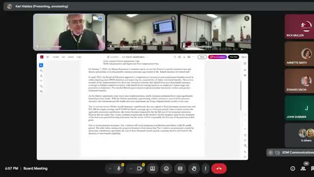 HR committee flags retiree health-insurance caps could be exhausted by premium increases