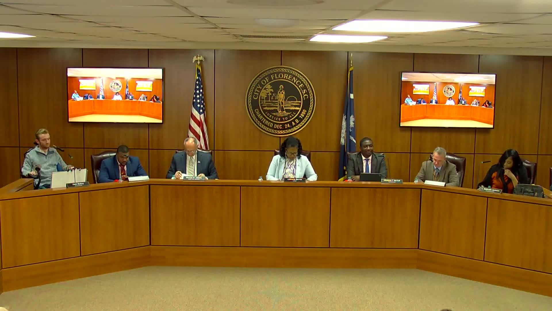 Florence City Council honors small businesses, youth team and residents; several resolutions pass unanimously