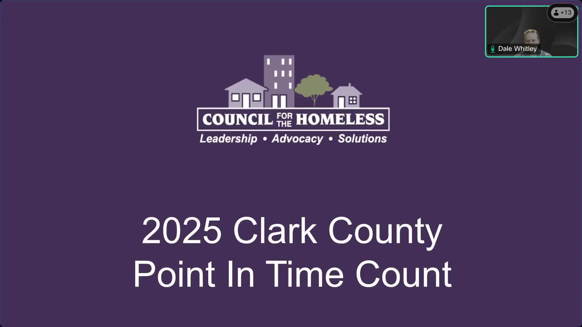Clark County point‑in‑time count: 1,530 people counted on Jan. 30, 2025; unsheltered and shelter counts up