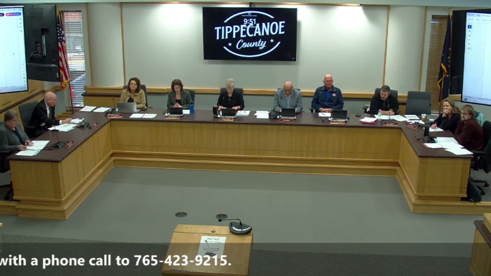 Financial consultant warns Tippecanoe County of shrinking fund balance, rising insurance costs and legislative risks