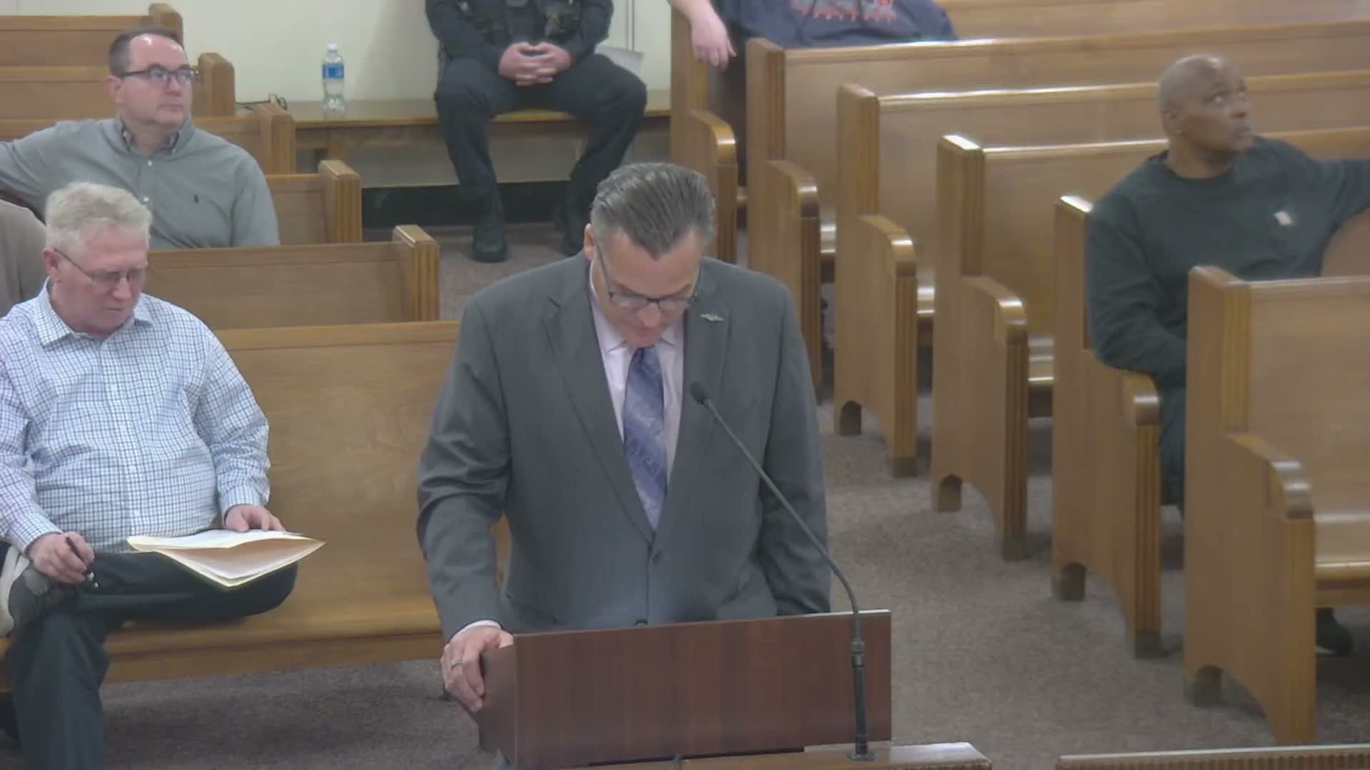 Mayor outlines development prospects, quiet‑zone costs and Hammonds' staffing needs