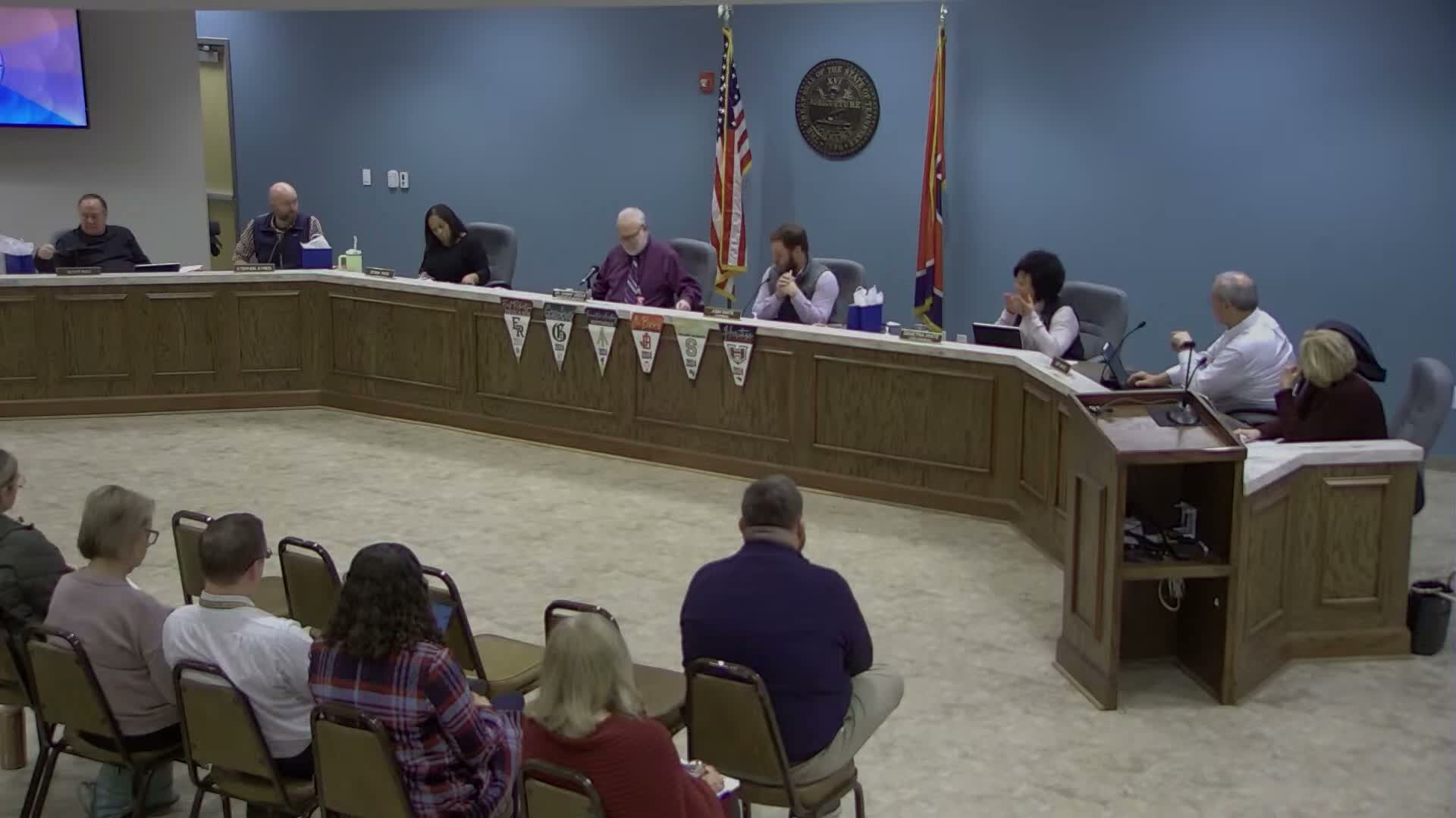 Board raises concerns about cleaning contract performance, suggests RFP for next procurement