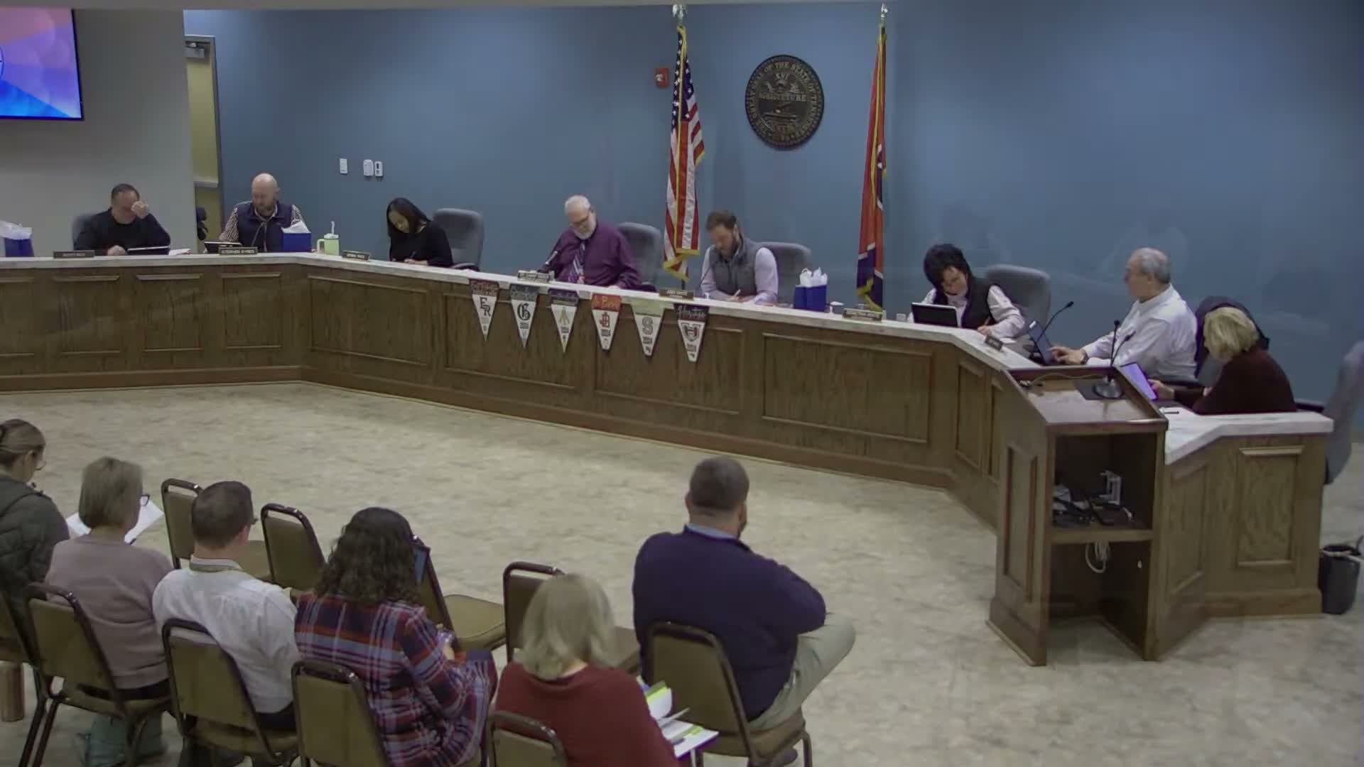 Robertson County Schools reports $50.9M in revenues and $60.2M in expenditures through Nov. 30