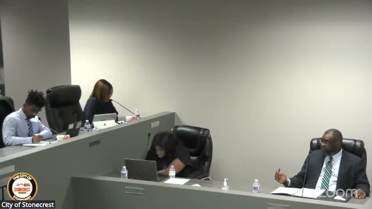 Stonecrest council appoints Kevin Jackson to Planning Commission and approves 30‑day deputy signatory ordinance