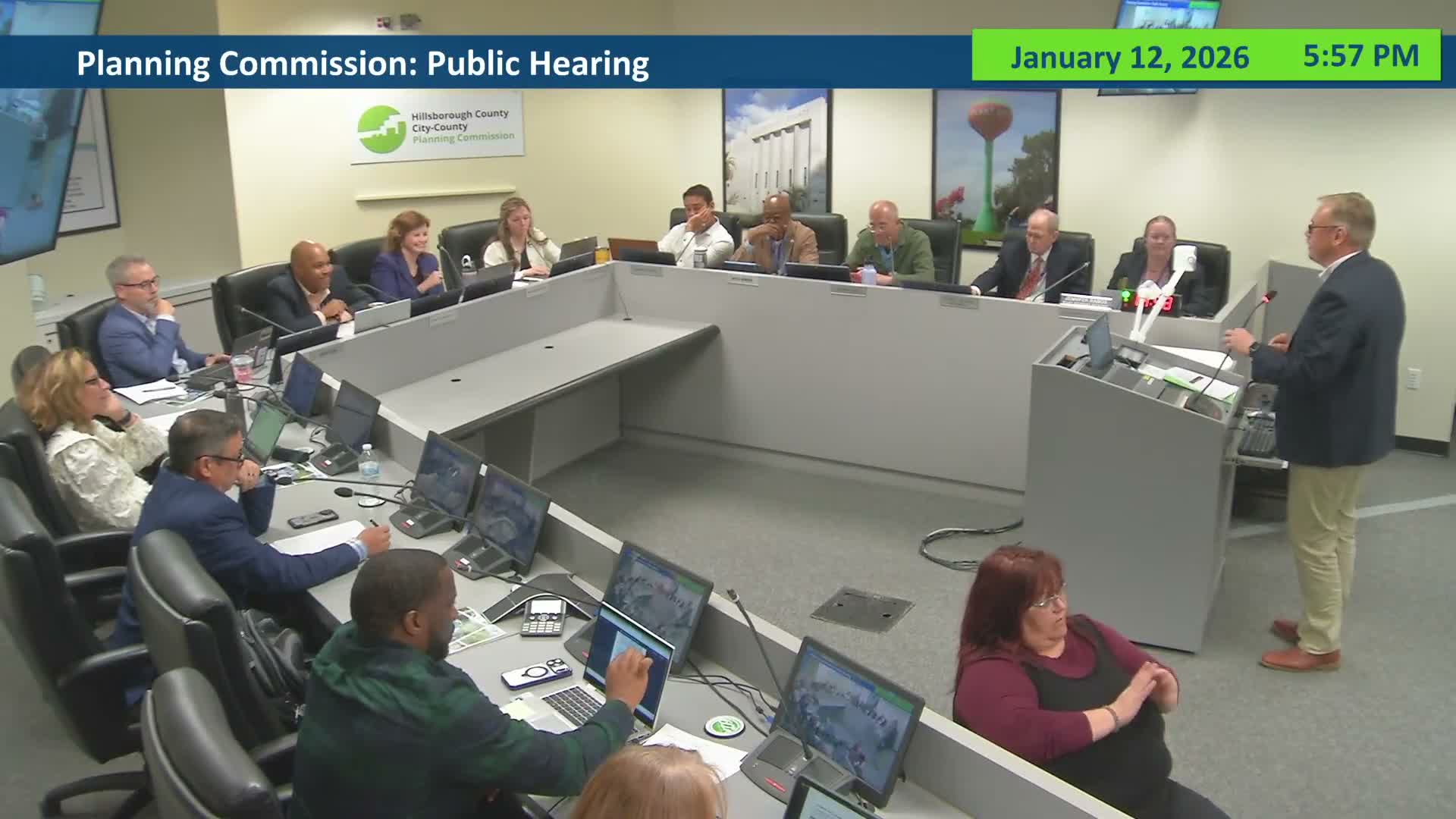 Planning commission rejects Office Commercial reclassification in Ruskin, cites traffic and compatibility concerns