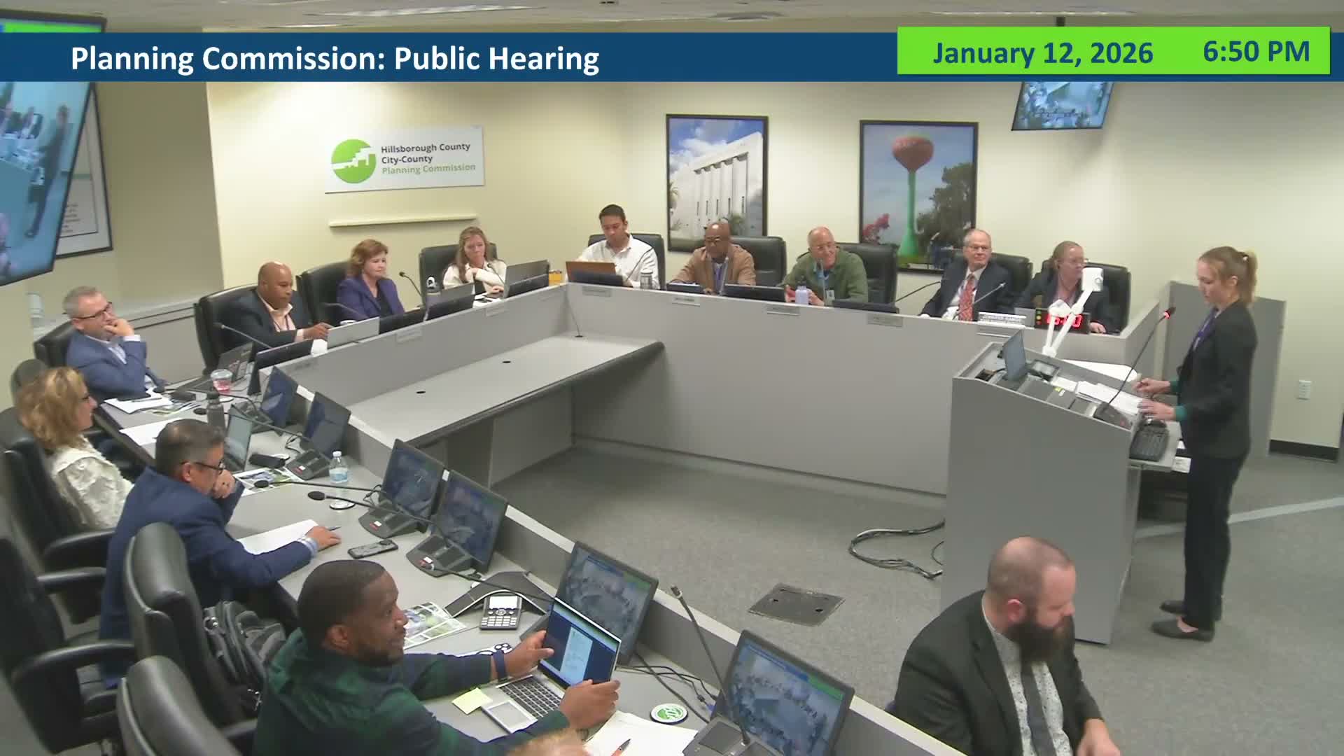 Planning commission unanimously forwards several map amendments to Board of County Commissioners