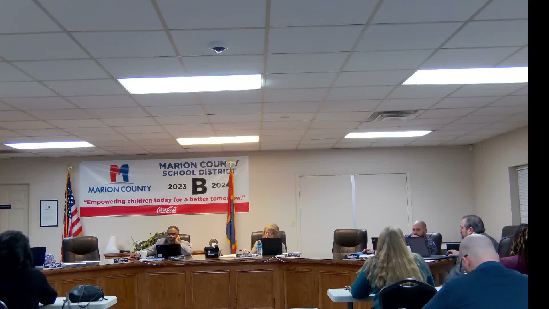 Marion County School District approves stadium lighting contract, personnel moves and routine financials