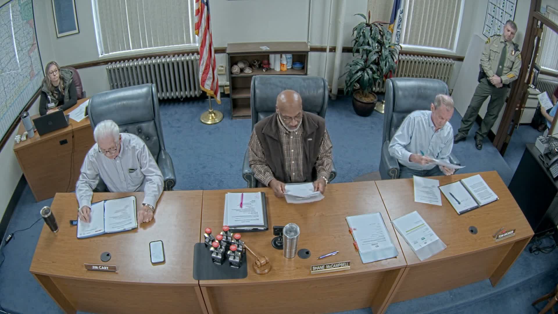 Board approves subdivision plats, appointment and sets budget amendment hearing