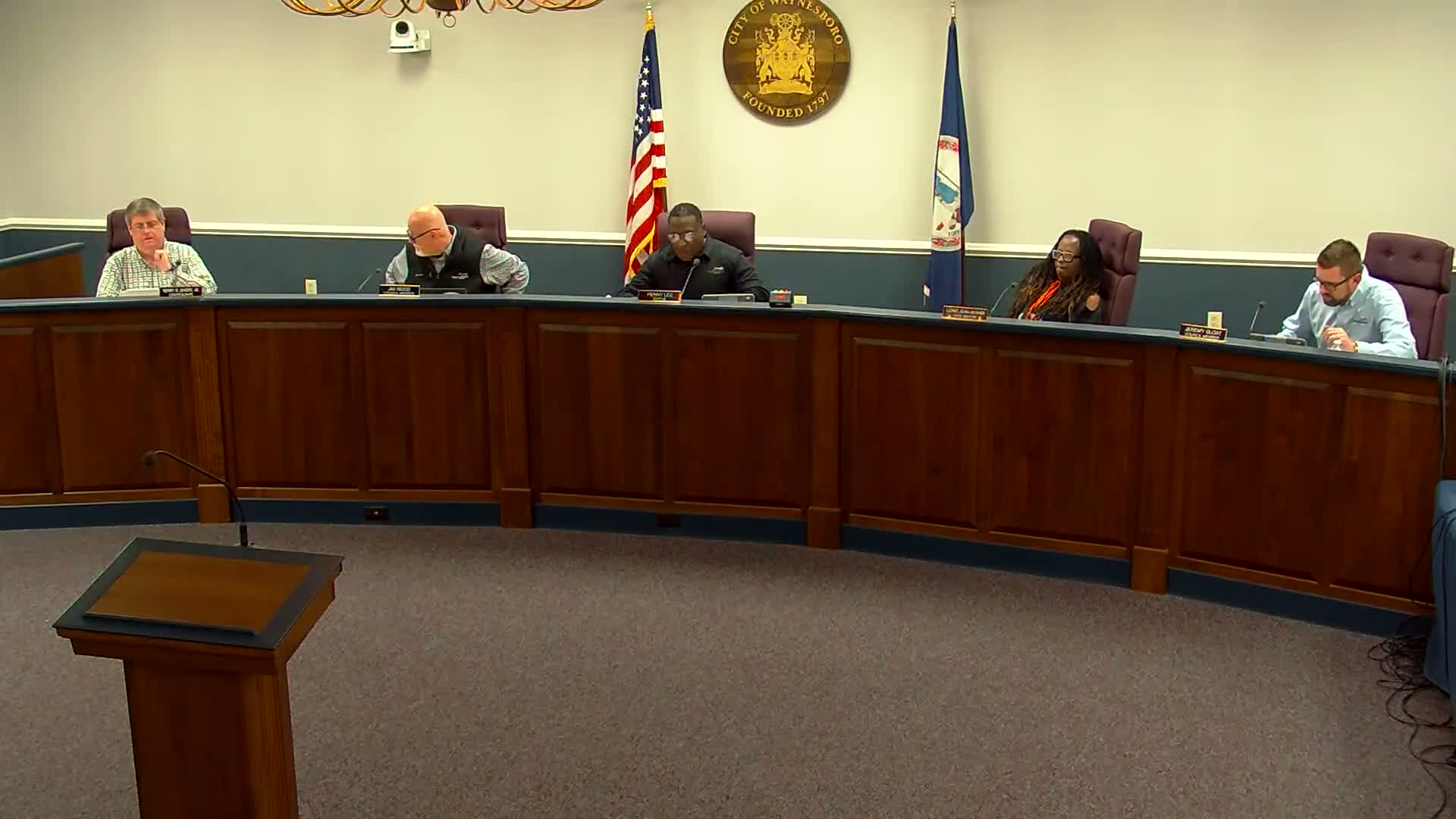 City council reappoints officers, appoints acting clerk and approves consent agenda