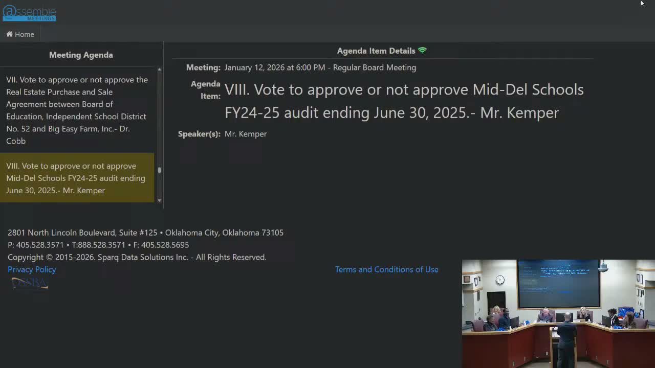 Mid-Del board approves clean audit, stipends, policy and two senior hires