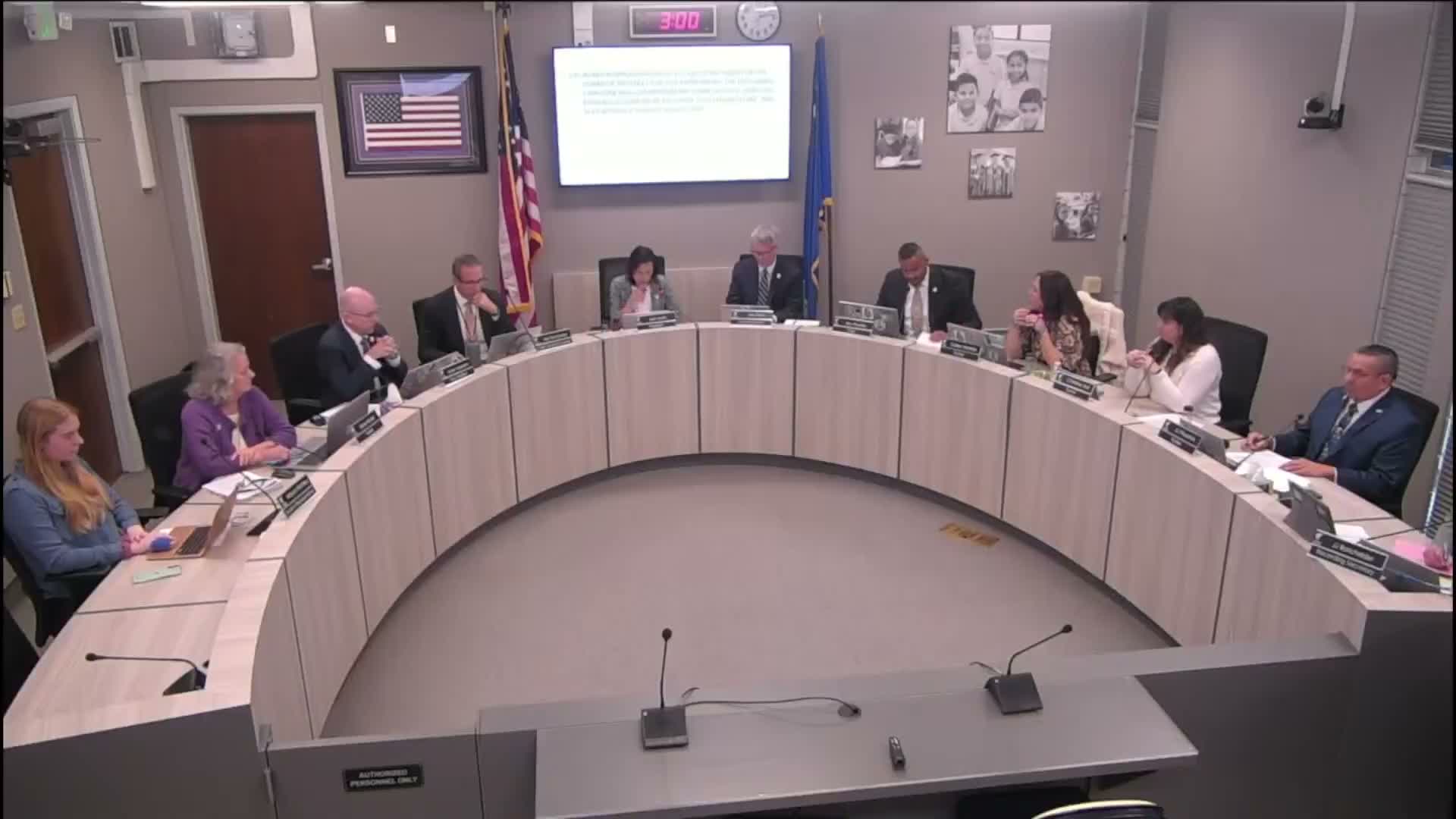 Washoe County School District trustees elect Adam Mayberry president, Alex Woodley vice president and Christine Hall clerk