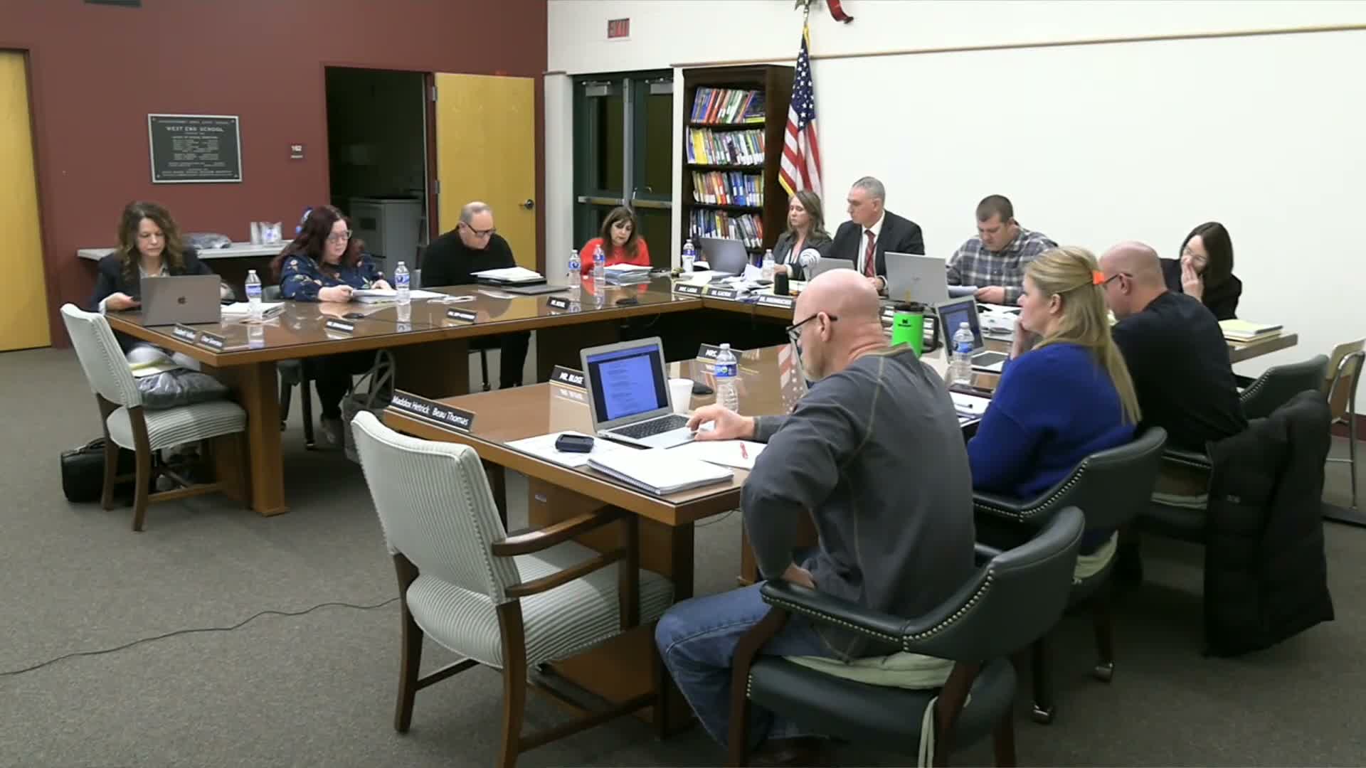 Board reviews roof and stadium walkway proposals and a new grant opportunity