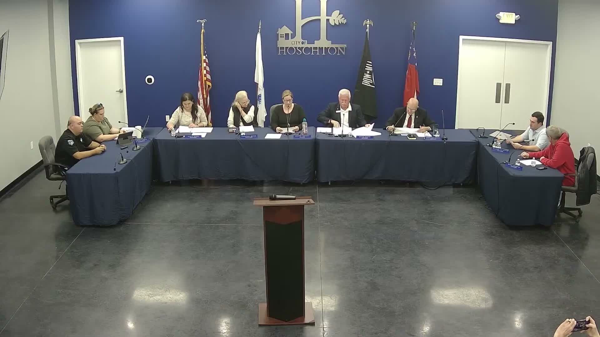 Hoschton staff proposes 8.6% utility rate increase and new meter repair fees