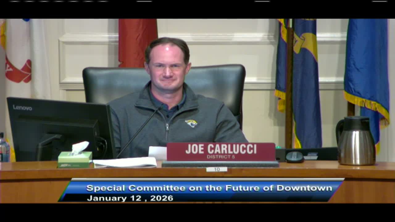 Stakeholder questionnaire finds gaps in downtown public‑space governance; two‑month working group proposed