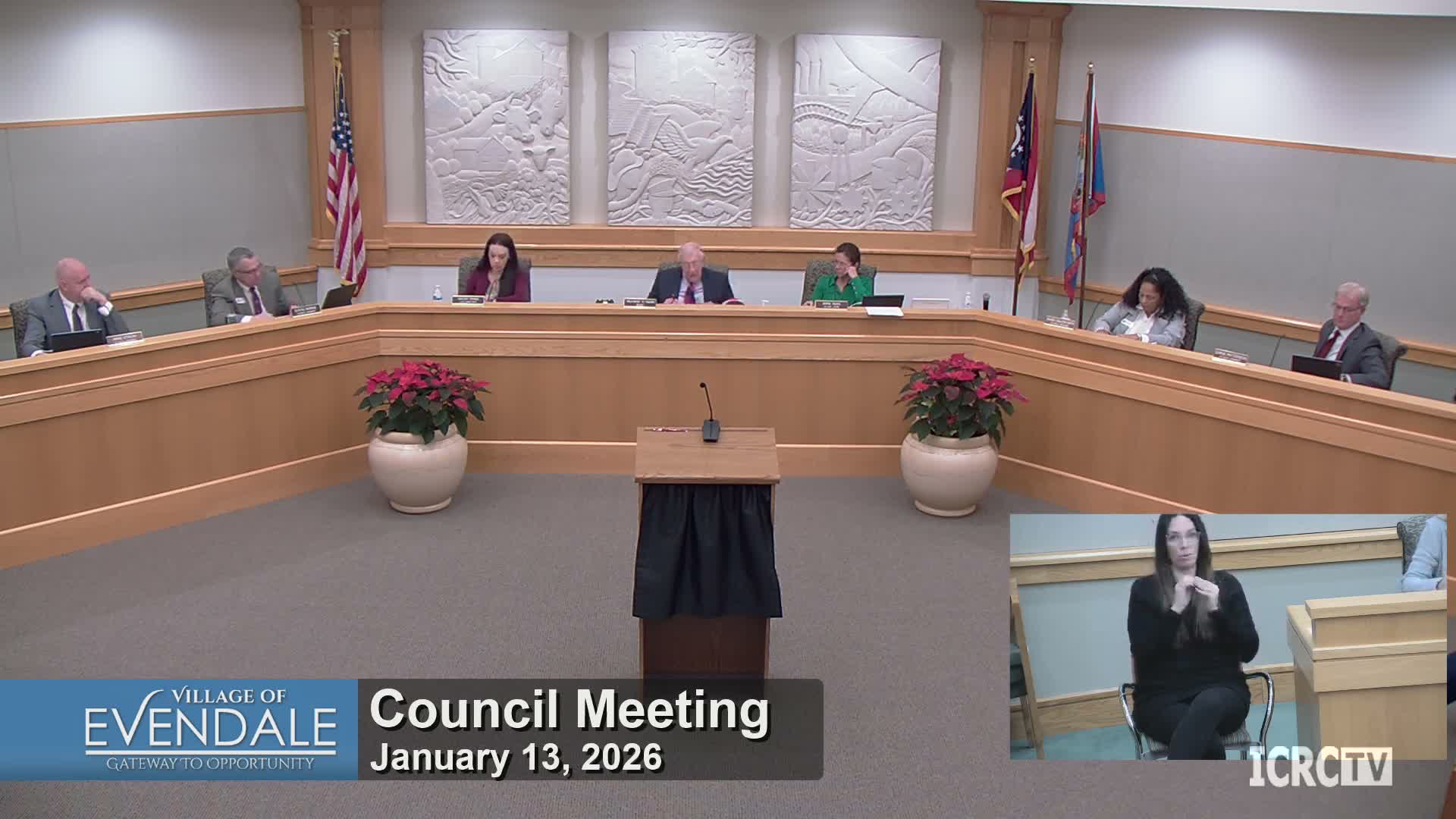 Evendale council unanimously adopts four emergency ordinances covering transfers, emergency certifications and bid rejection