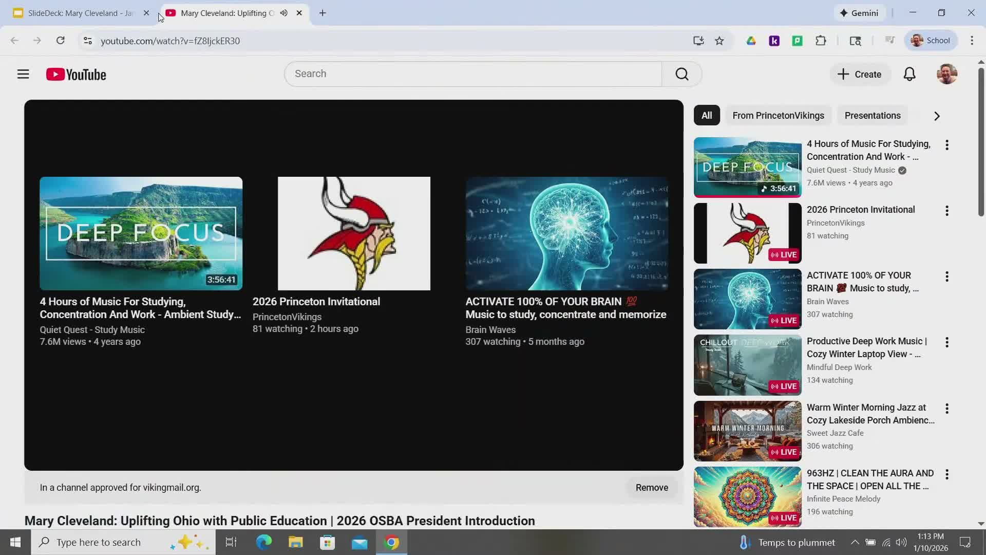 Mary McAllister Cleveland installed as 2026 president of Ohio School Boards Association