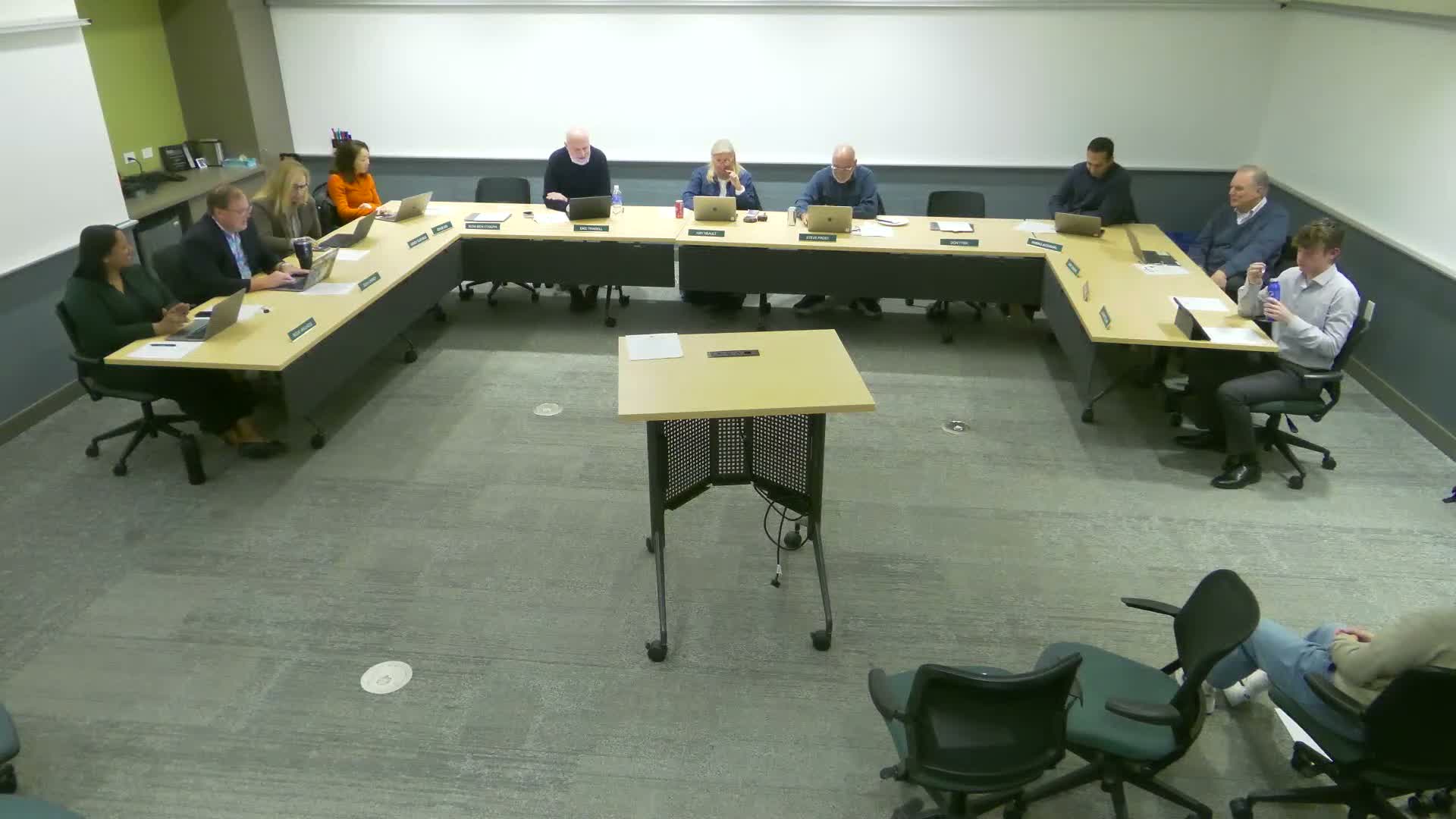 Stevenson board approves routine consent agenda including record‑retention items