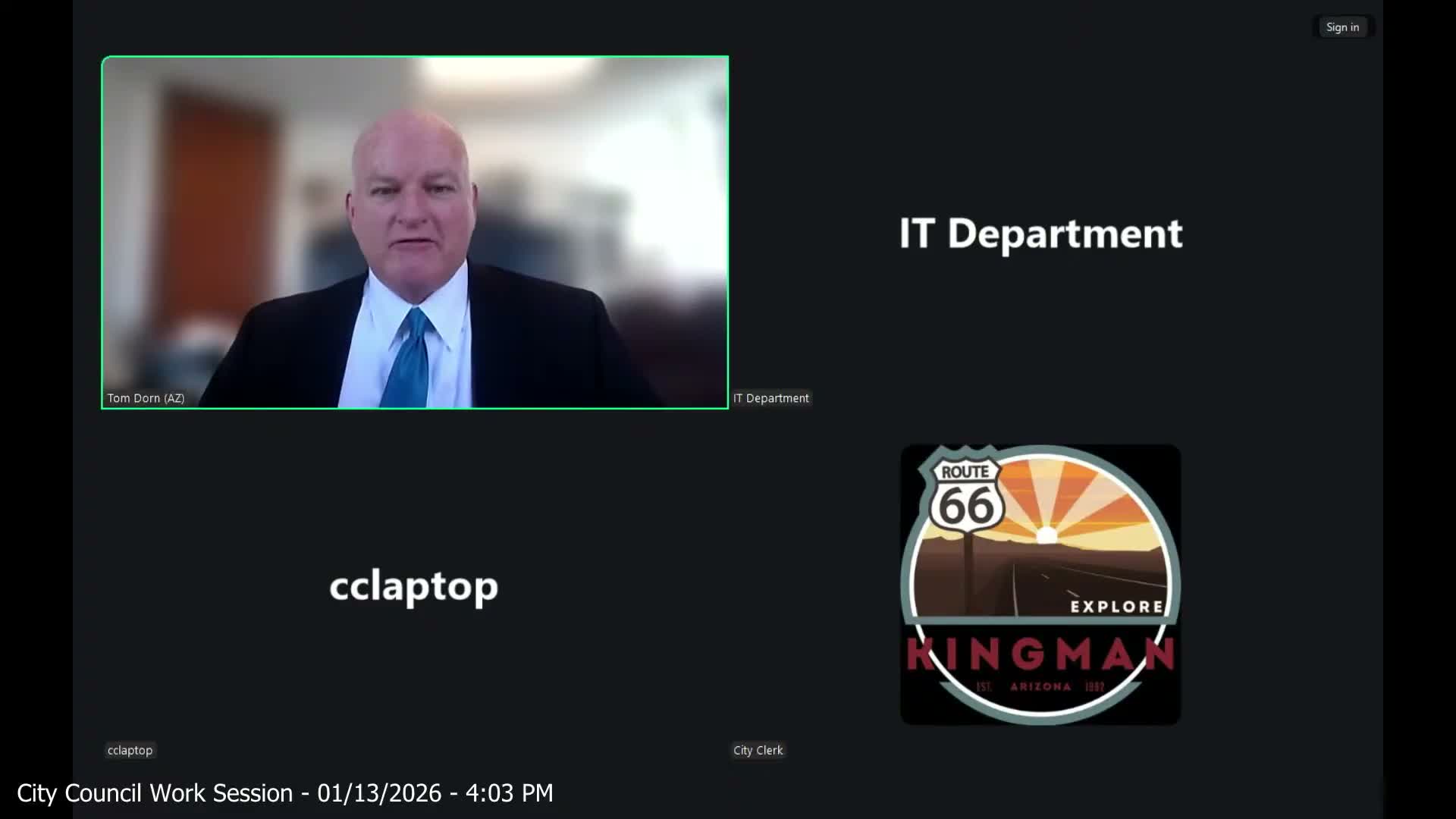 Kingman council hears lobbyist update as Arizona legislative session opens