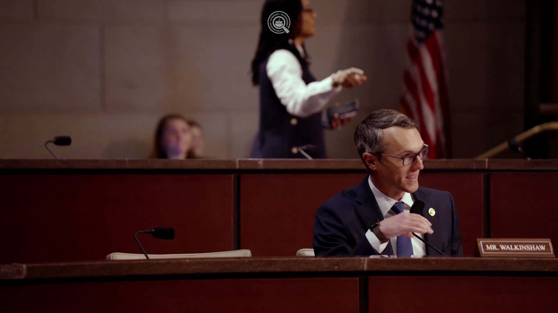 Hearing questions whether presidential pardons and inspector-general removals weakened fraud oversight