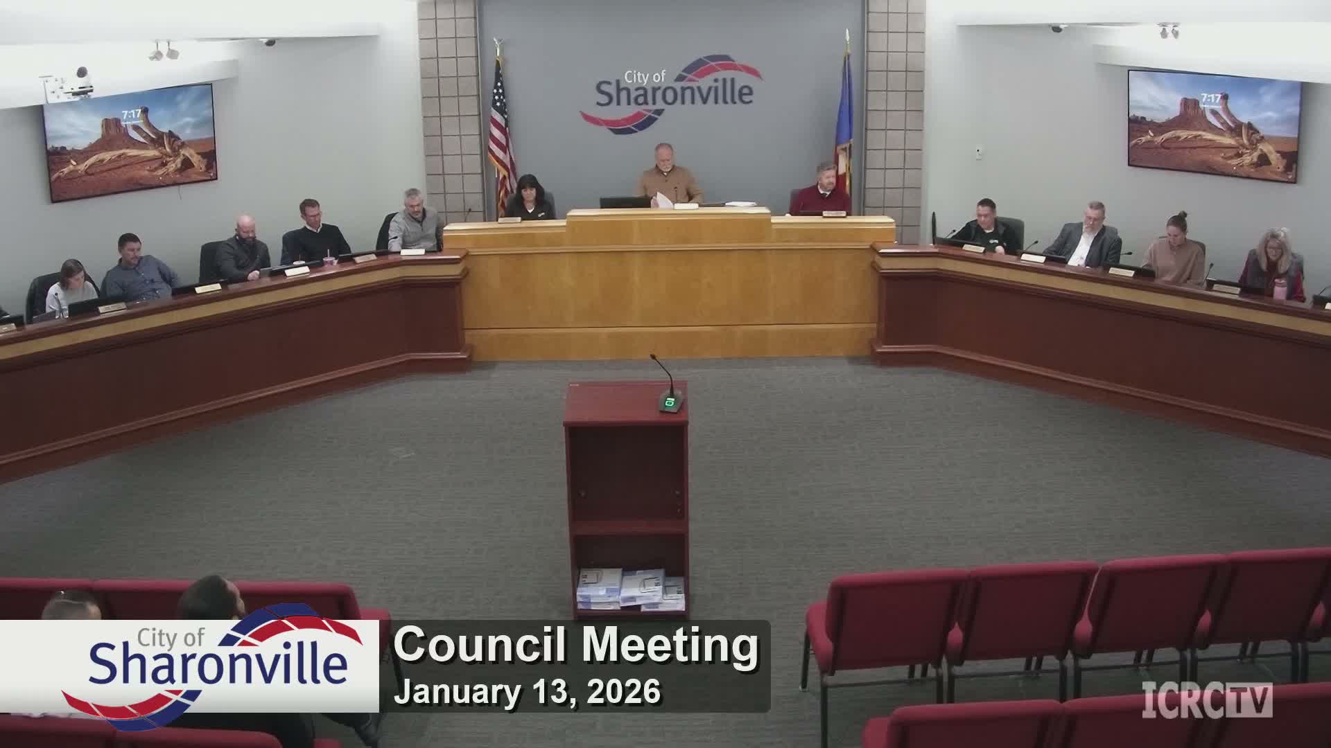 Sharonville council approves emergency ordinances for salt contract and Amber Road repaving