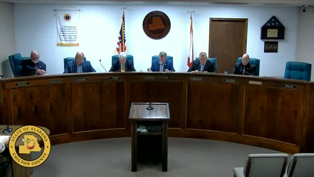 Chilton County approves right-of-way acceptance and lowers speed limit on County Road 114