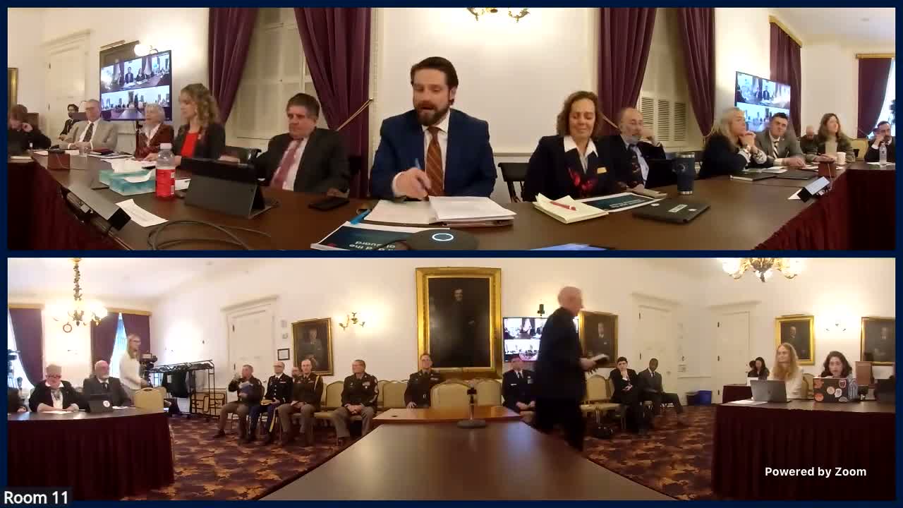 Outgoing adjutant general tells lawmakers Vermont Guard is ready, urges duty-status reform