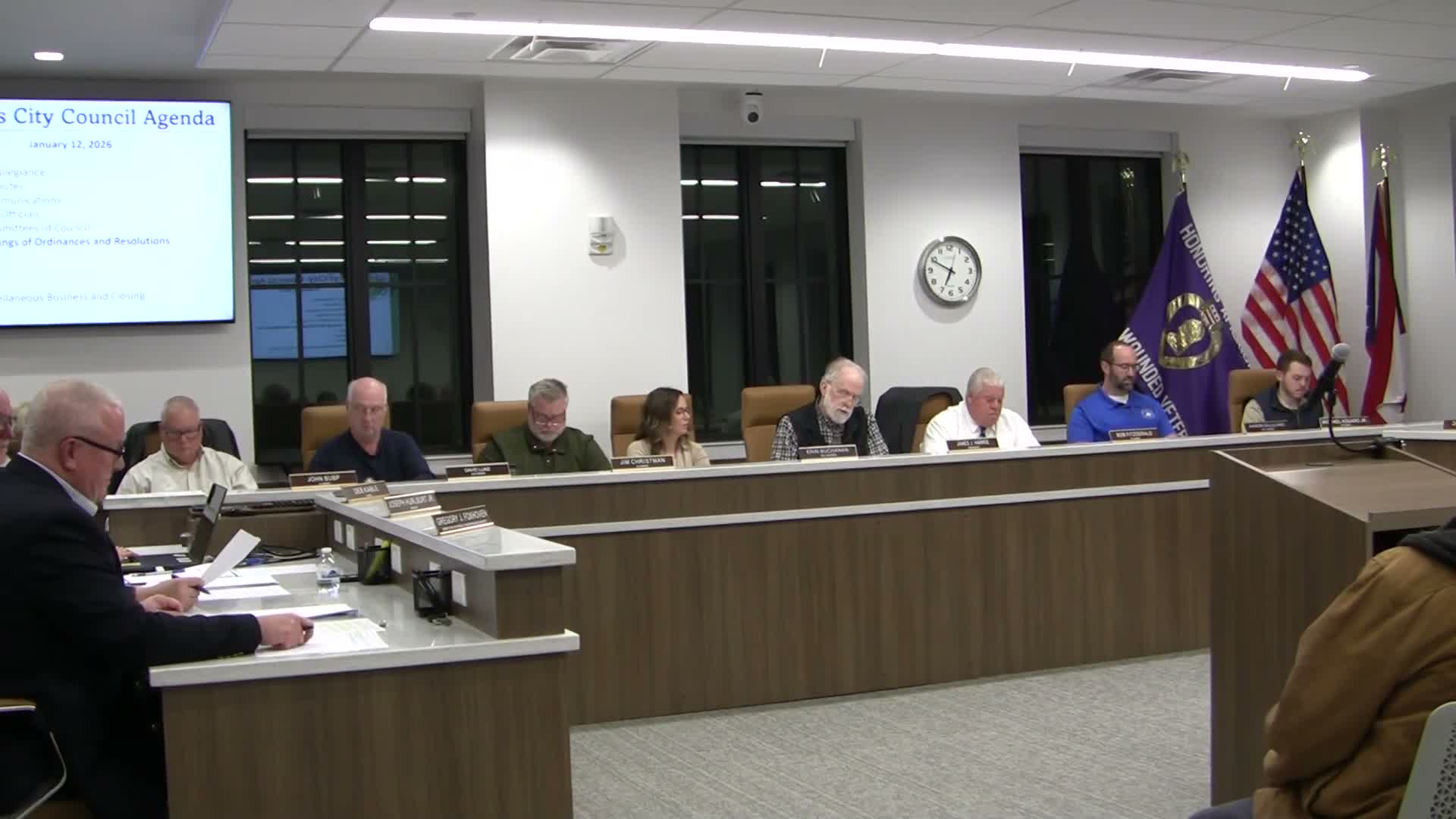 Council reaffirms mayor’s seat and names delegate to Ohio Municipal Electric Commission