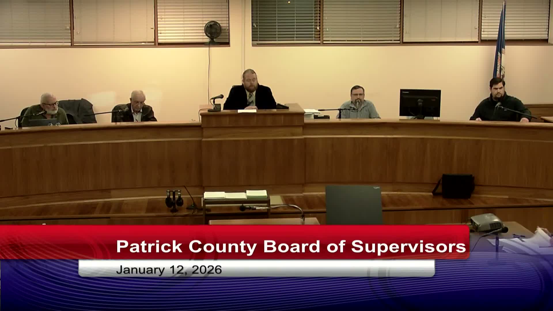Patrick County supervisors elect Andrew Overby chair, Clayton Kendrick vice chair