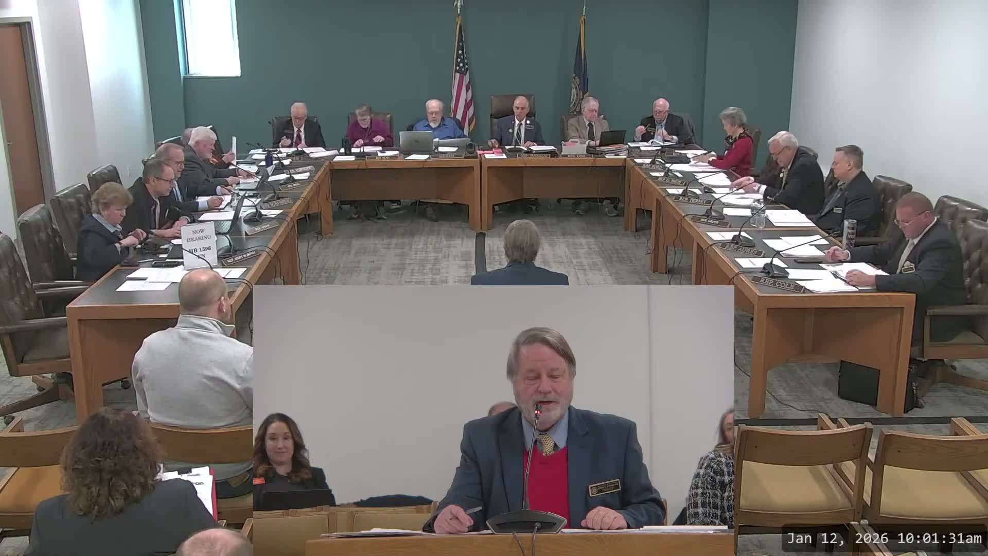 Committee hears three‑part revenue bill to raise cigarette tax, repeal Medicaid premiums and restore UNH funding