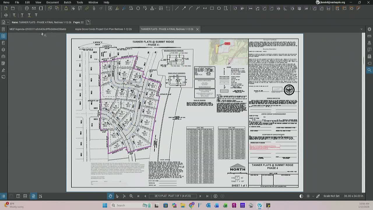 DRC tables Apple Grove Condominiums final application over unclear phasing
