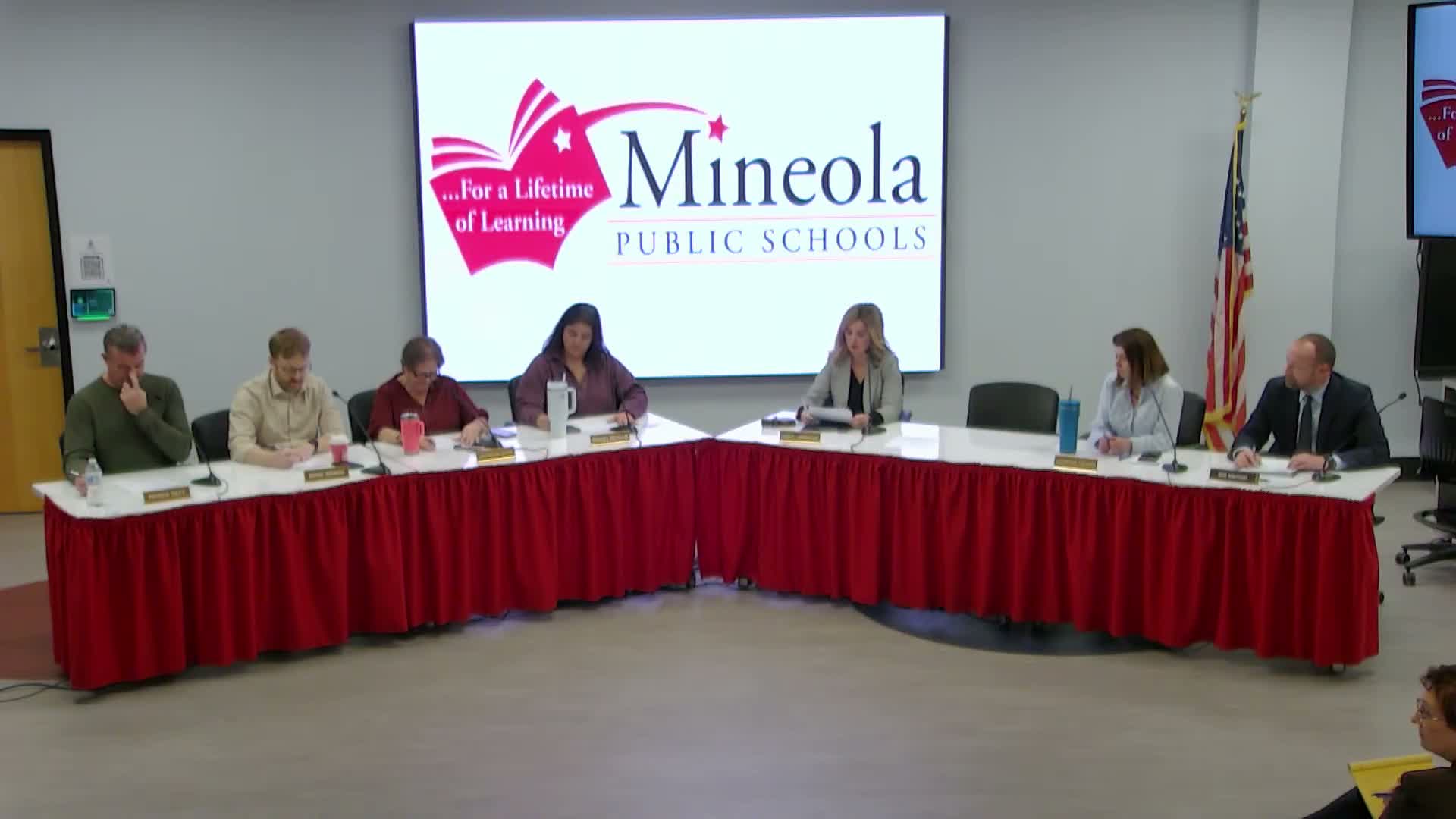 Mineola board rescinds prior suspension, suspends another employee with pay and appoints acting superintendent