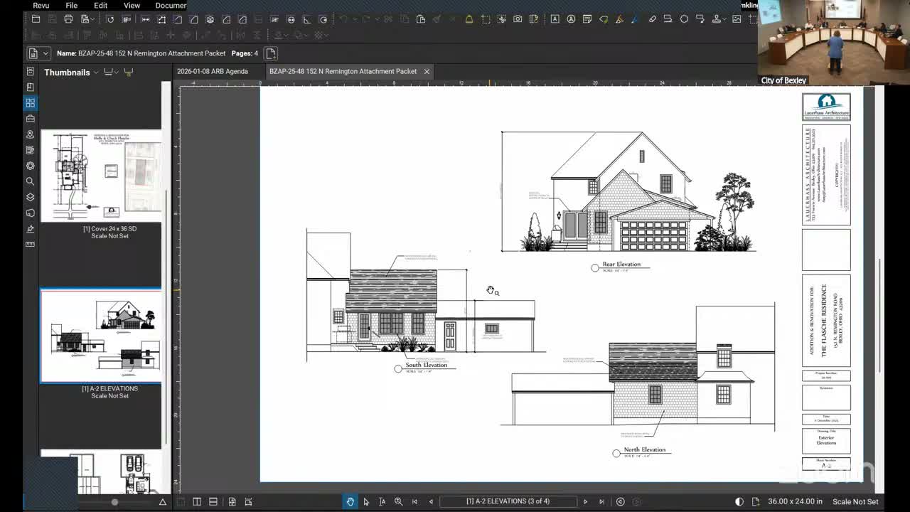 Bexley Architectural Review Board advances several projects to BZAP, tables others for revised drawings