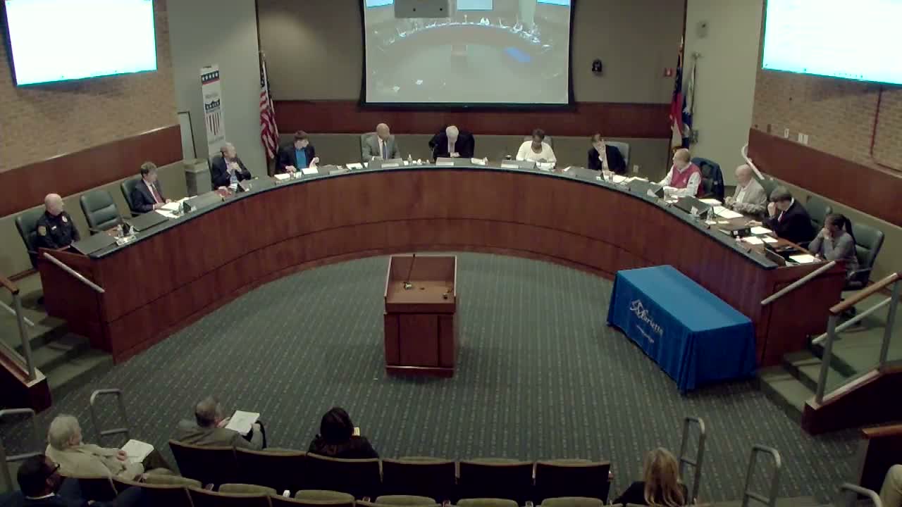 Marietta officials say MEAG tax‑credit refund could ease utility pressures; BLW and finance staff report stable position