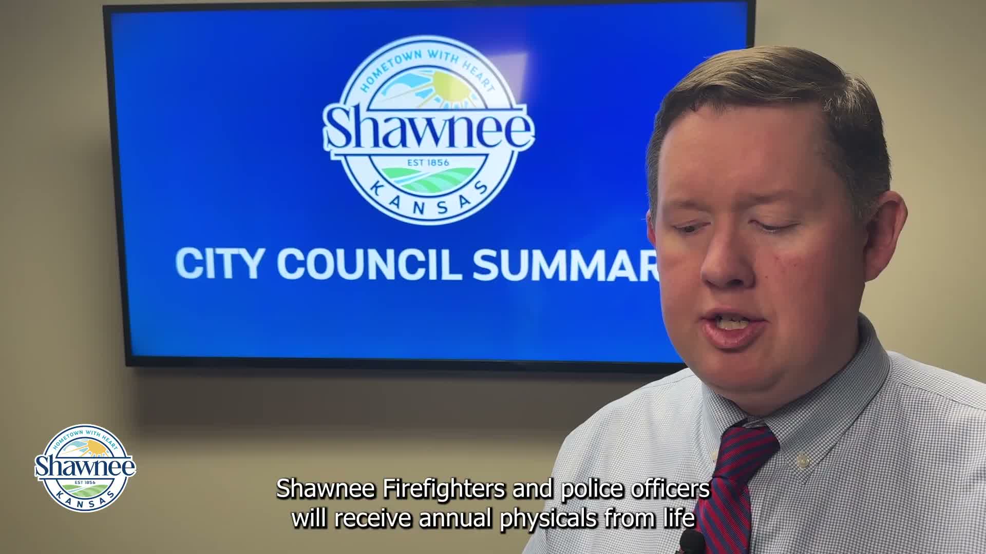 Shawnee approves LifeScan Wellness contract to provide annual physicals to firefighters, police