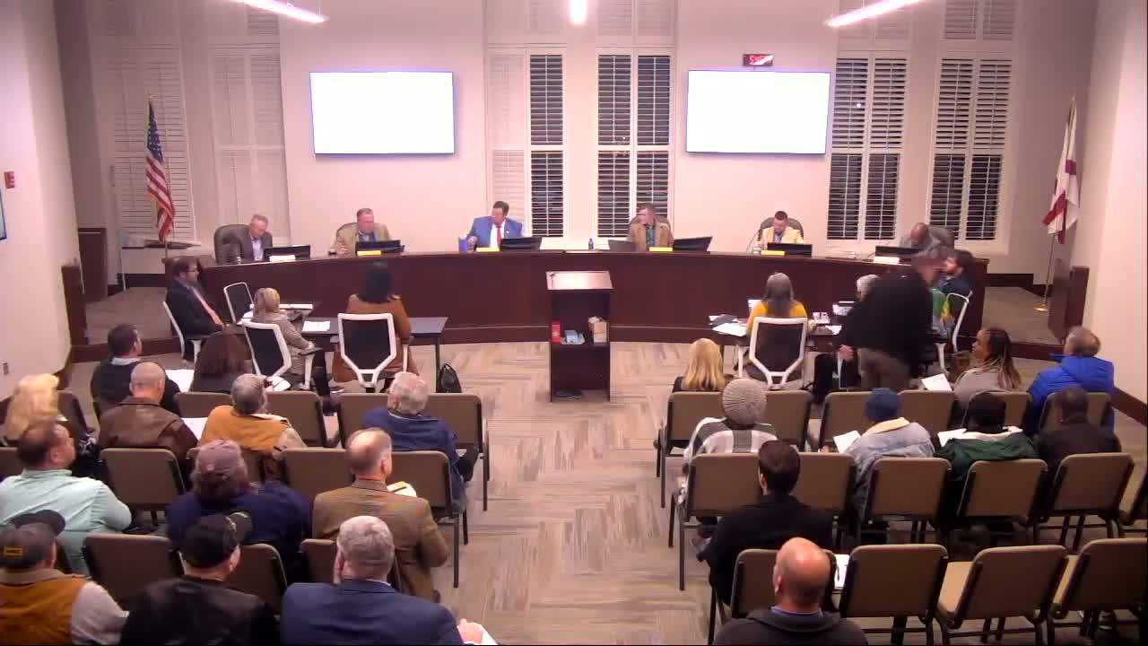 Commission adopts Human Trafficking Prevention Month proclamation, approves licenses and routine plats, tables Magnolia Estates preliminary plat