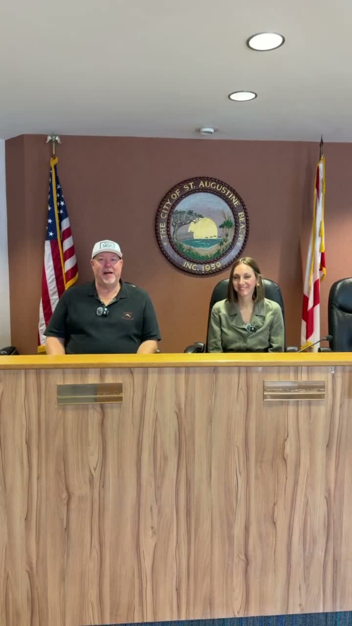 Rumrill hands gavel to Mayor Beth Sweeney as 'Mondays with the Mayor' continues