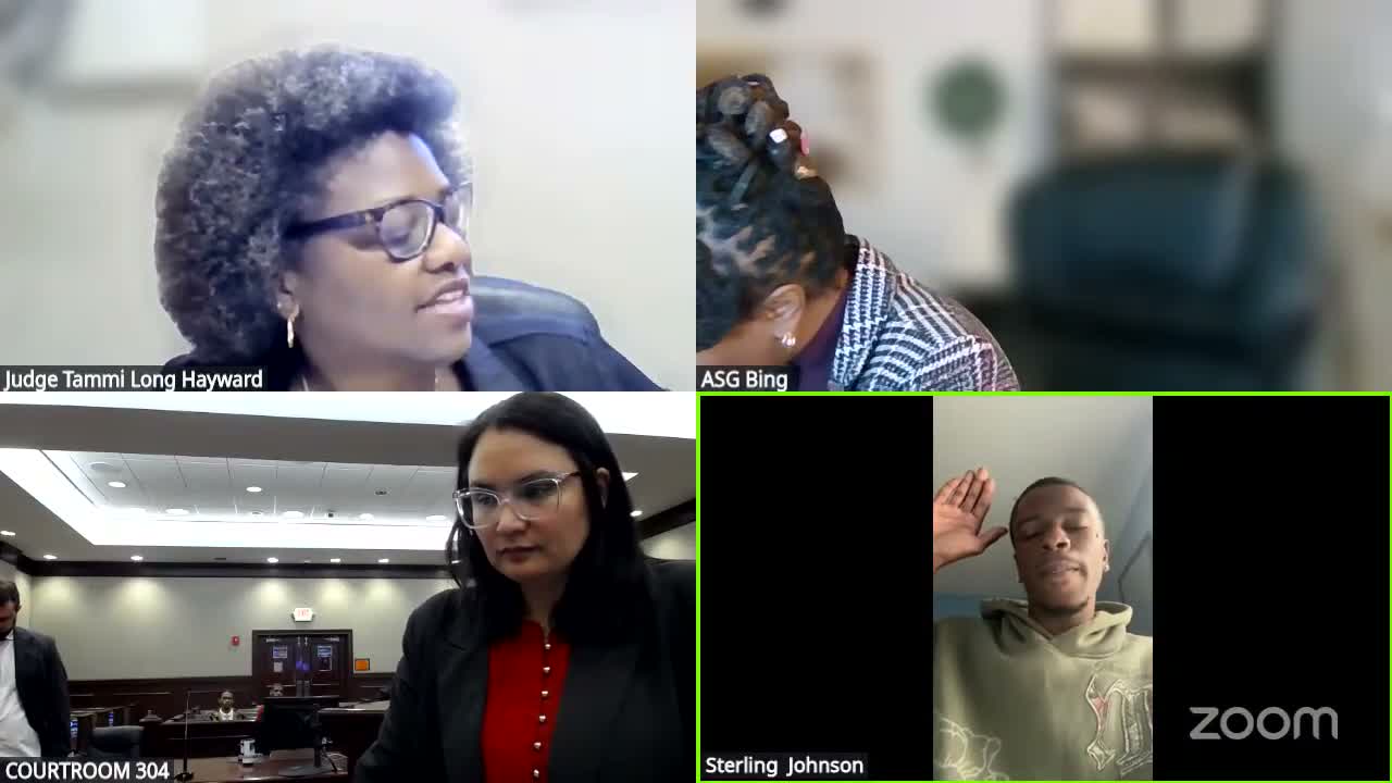 Sterling Johnson pleads under Georgia First Offender Act in family‑violence case