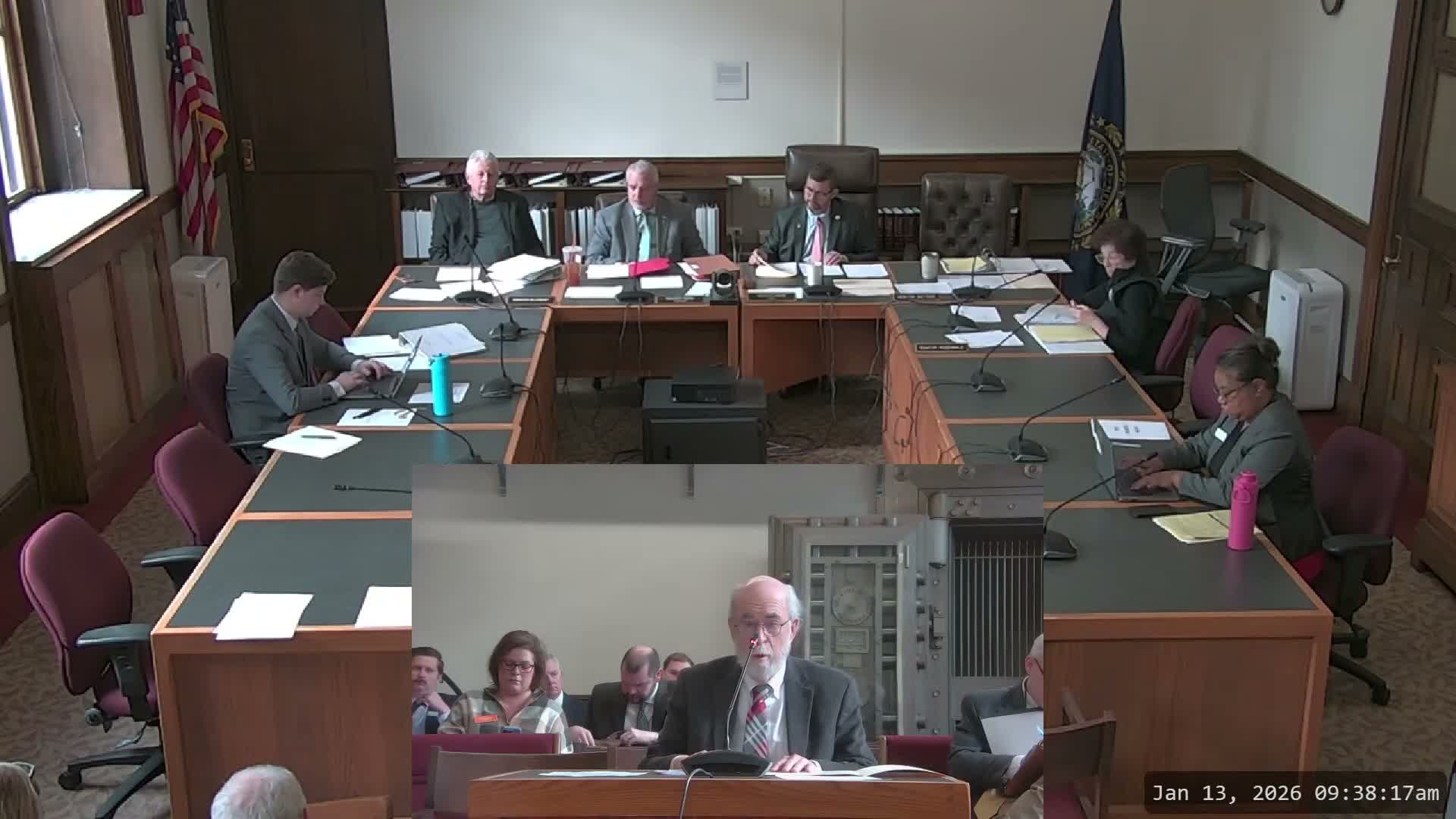 Sen. David Waters seeks 20‑year net‑metering guarantee for municipal projects; DOE warns of cost and administrative tradeoffs