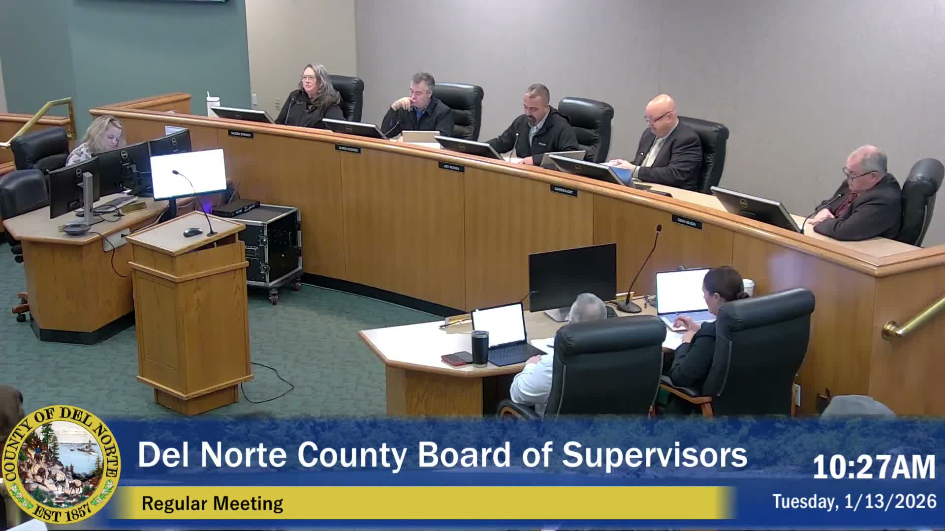 Residents press supervisors on speeding, public safety, and Harbor District compliance during public comment